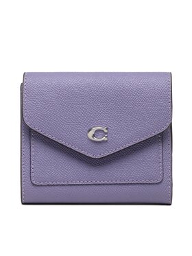 Coach Coach Малък дамски портфейл C2328 Виолетов