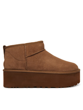 Ugg Ugg Cizme de zăpadă W Classic Ultra Mini Platform 1135092 Maro