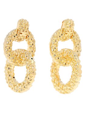 Elisabetta Franchi Elisabetta Franchi Uhani na zaponko OR-18B-32E2-V360 Zlata