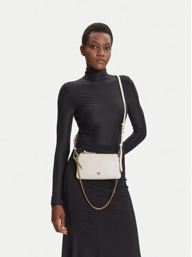 PINKO PINKO Geantă Double Mini Al 25-26 PLTT 105359 A0QO Alb