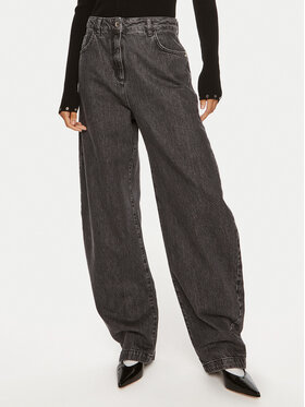 Patrizia Pepe Patrizia Pepe Farmer 8P0641 D1WZN K458 Fekete Relaxed Fit