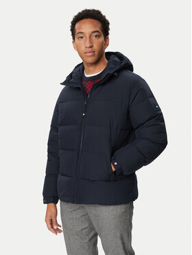 Tommy Hilfiger Tommy Hilfiger Zimska jakna MW0MW45303 Mornarsko modra Regular Fit