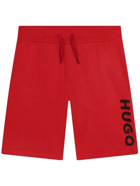 Hugo Hugo Szorty sportowe G24101 D Czerwony Regular Fit