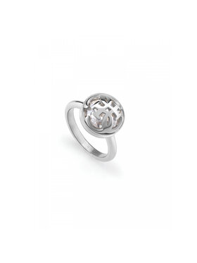 Guess Guess Prsteň JUBR01397JWRH54 Strieborná