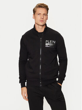 Plein Sport Plein Sport Bluză AADC MJB3543 STE003N Negru Regular Fit