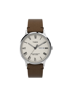 Timex Timex Zegarek TW2W50600 Brązowy