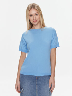 United Colors Of Benetton United Colors Of Benetton T-Shirt 103CD102M Modrá Regular Fit