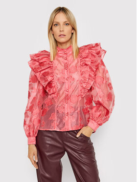 Custommade Custommade Koszula Brielle 999323207 Różowy Regular Fit