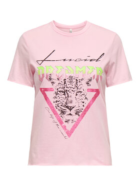 ONLY ONLY T-shirt Lucy 15307412 Ružičasta Regular Fit