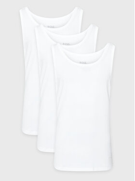 BOSS BOSS Komplet tank topów 50475278 Biały Regular Fit