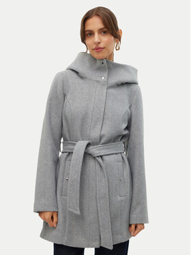 Vero Moda Vero Moda Palton Popliva 10310779 Gri Regular Fit