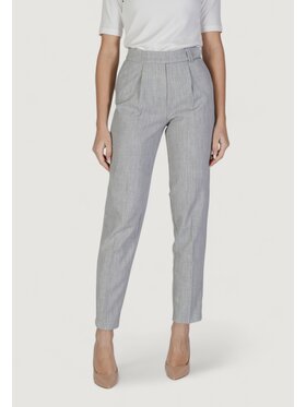 Vila Vila Spodnie damskie Visala Hw/Bfs Szary To Fit