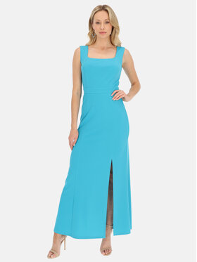 L’AF L’AF Sukienka wieczorowa Katti Niebieski Slim Fit