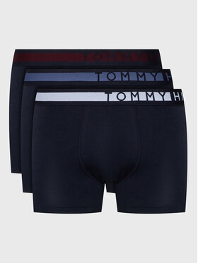 Tommy Hilfiger Tommy Hilfiger Komplet 3 par bokserek UM0UM01234 Granatowy