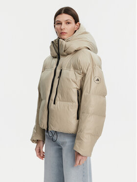 adidas by Stella McCartney adidas by Stella McCartney Зимно яке Stella McCartney Winter JI5198 Бежов Loose Fit