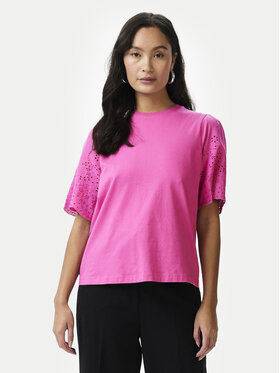 YAS YAS T-Shirt Lex 26033890 Ροζ Regular Fit
