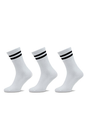 Pepe Jeans Pepe Jeans 3er-Set hohe Unisex-Socken Rip Cr 3P PLU30024 Weiß
