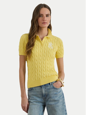 LAUREN RALPH LAUREN LAUREN RALPH LAUREN Polo 200932224017 Svijetlo žuta Slim Fit