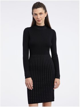 Orsay Orsay Sukienka 530417660000__M Czarny Regular Fit