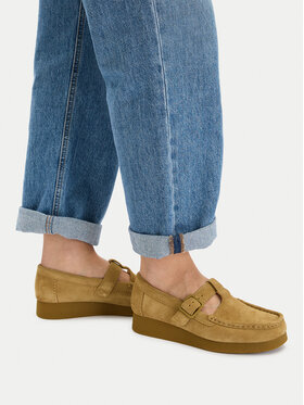 Clarks Clarks Īsi apavi WallabeeEVOBar 26183152 Brūns