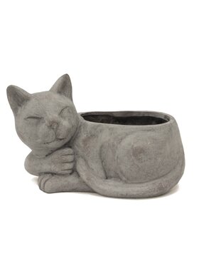 MIAhome MIAhome Osłonka ceramiczna KOTEK Szary