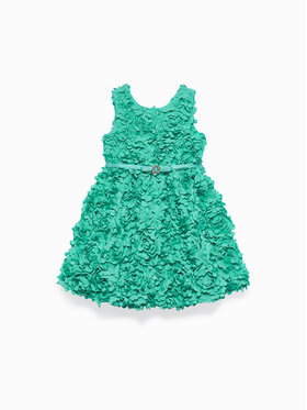Abel & Lula Abel & Lula Rochie elegantă 5038 Verde Regular Fit