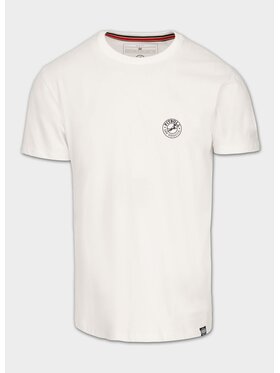 PITBULL PITBULL T-Shirt Koszulka męska Slim Fit SAN DIEGO CA SMALL LOGO M Biały Regular Fit