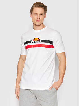 Ellesse Ellesse T-shirt Aprel SHM06453 Bijela Regular Fit