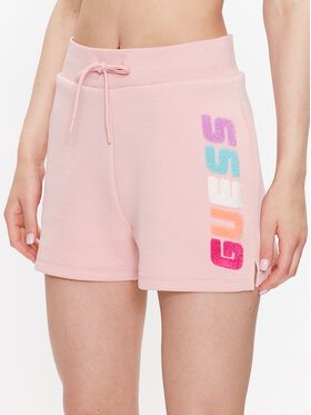 Guess Guess Spordišortsid Edwina V3GD11 FL04P Roosa Loose Fit