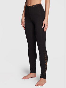 Emporio Armani Underwear Emporio Armani Underwear Leggings 164568 2F225 00020 Fekete Slim Fit