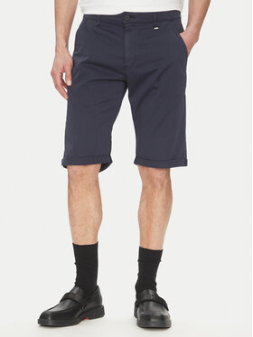 KARL LAGERFELD KARL LAGERFELD Bavlnené šortky 265812 552829 Tmavomodrá Regular Fit