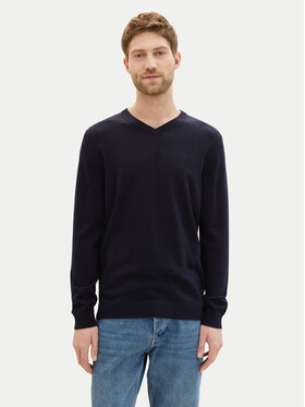 Tom Tailor Tom Tailor Sweter 1038427 Granatowy Regular Fit
