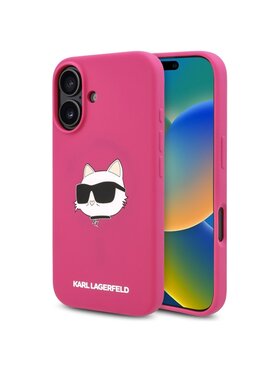 KARL LAGERFELD KARL LAGERFELD Etui na telefon Apple iPhone 16 Różowy