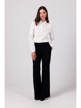 BeWear BeWear Spodnie damskie B275 Czarny Modern Fit