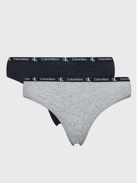 Calvin Klein Underwear Calvin Klein Underwear 2er-Set Stringtangas 000QD3990E Bunt