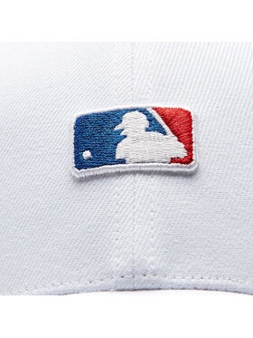 47 Brand Kapa S šiltom MLB Batter Man Logo Base Runner Snap '47 MVP MLB-BRMPS01WBP-WH Bela