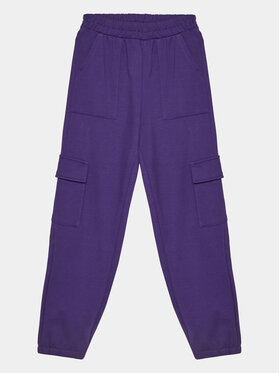 OVS OVS Kalhoty z materiálu 1898209 Fialová Regular Fit