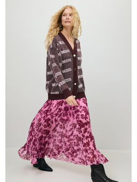 BIZUU BIZUU Mini sukně MINA FLORAL SKIRT Růžová Standard Fit
