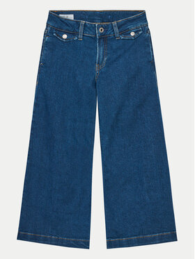 Pepe Jeans Pepe Jeans Τζιν Wide Leg Jeans Mw Jr PG201680 Μπλε Relaxed Fit