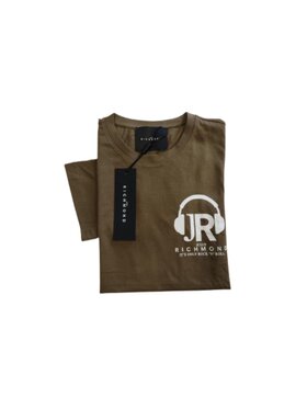 John Richmond John Richmond T-shirt T-shirt da uomo John Richmond Verde Regular Fit