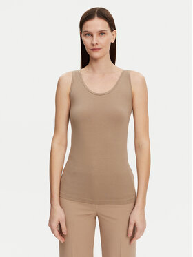 Marc O'Polo Marc O'Polo Top 503 2001 50001 Bej Slim Fit