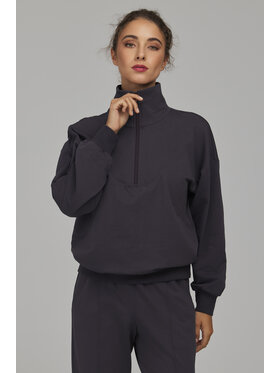 NIFE NIFE Mikina BL15 Tmavě šedá Relaxed Fit