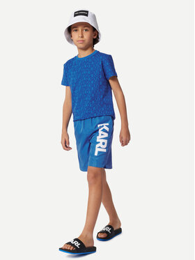 Karl Lagerfeld Kids Karl Lagerfeld Kids T-shirt Z30036 S Plava Regular Fit