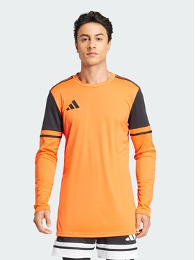 adidas adidas Koszulka techniczna 143671 Pomarańczowy Slim Fit