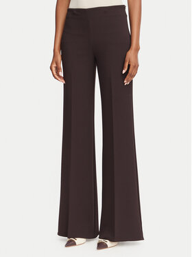 Rinascimento Rinascimento Pantaloni palazzo CFC0130163003 Maro închis Wide Leg