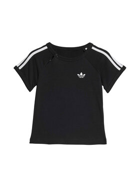 adidas adidas T-Shirt 3-Stripe KD1013 Czarny Regular Fit