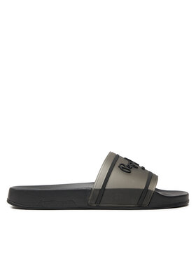 Pepe Jeans Pepe Jeans Natikače Slider Translucent W PLS70147 Crna