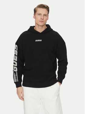 Guess Guess Mikina Z4BQ03 KAIJ1 Černá Regular Fit