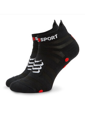 Compressport Compressport Skarpety Niskie Unisex Pro Racing Socks v4.0 Ultralight Run Low XU00051B Czarny