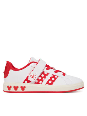 adidas adidas Sneakersy Adidas Disney Minnie Mouse Grand Court Shoes Kids KI9185 Bílá